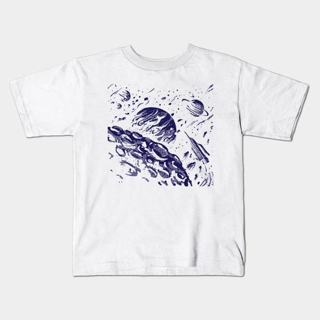 space Kids T-Shirt by anonshirt